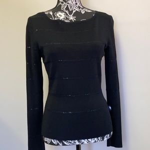 Bisou Jeans Women’s Crew Neck Long Sleeve Top/Size: S